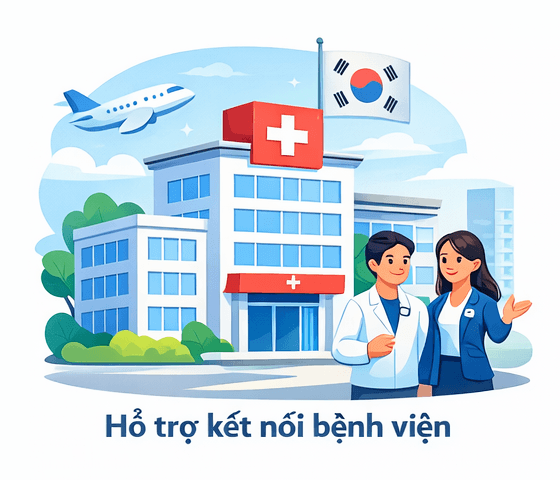 Hỗ trợ kết nối bệnh viện tại Hàn Quốc